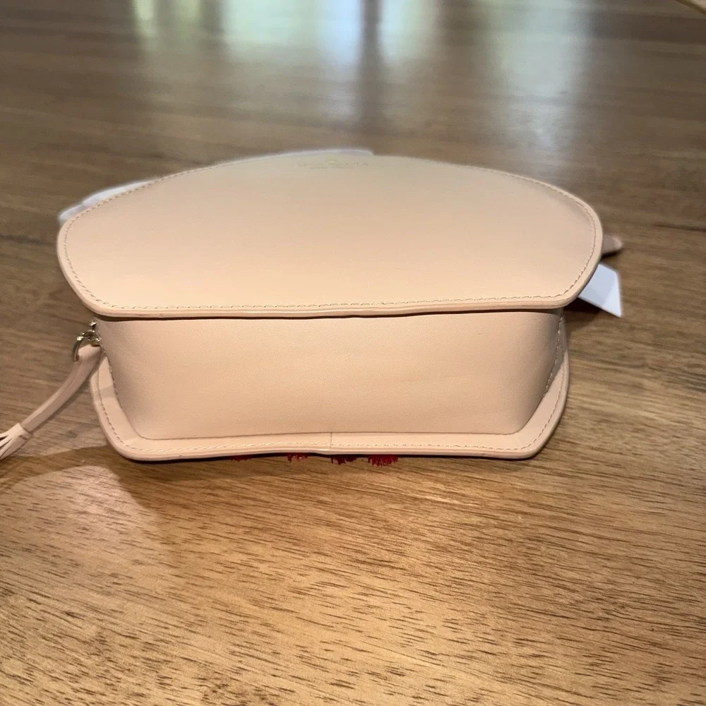 NWT KATE SPADE LEATHER CROSSBODY ICONIC CAMEL BAG WITH LONG STRAP COLLECTIBLE - Picture 9 of 16